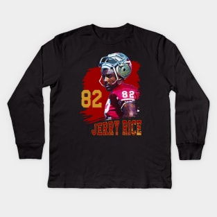 Jerry rice || 80 Kids Long Sleeve T-Shirt